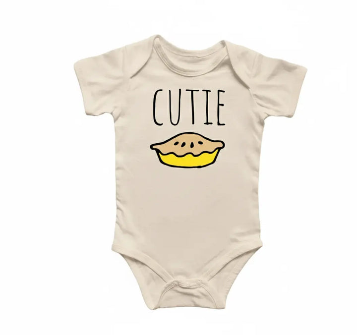 Cutie Pie Baking - Baby Boy Girl Clothes Infant Bodysuit Funny Cute Newborn  Funny Cute Onesie® | North Fork Forager LLC