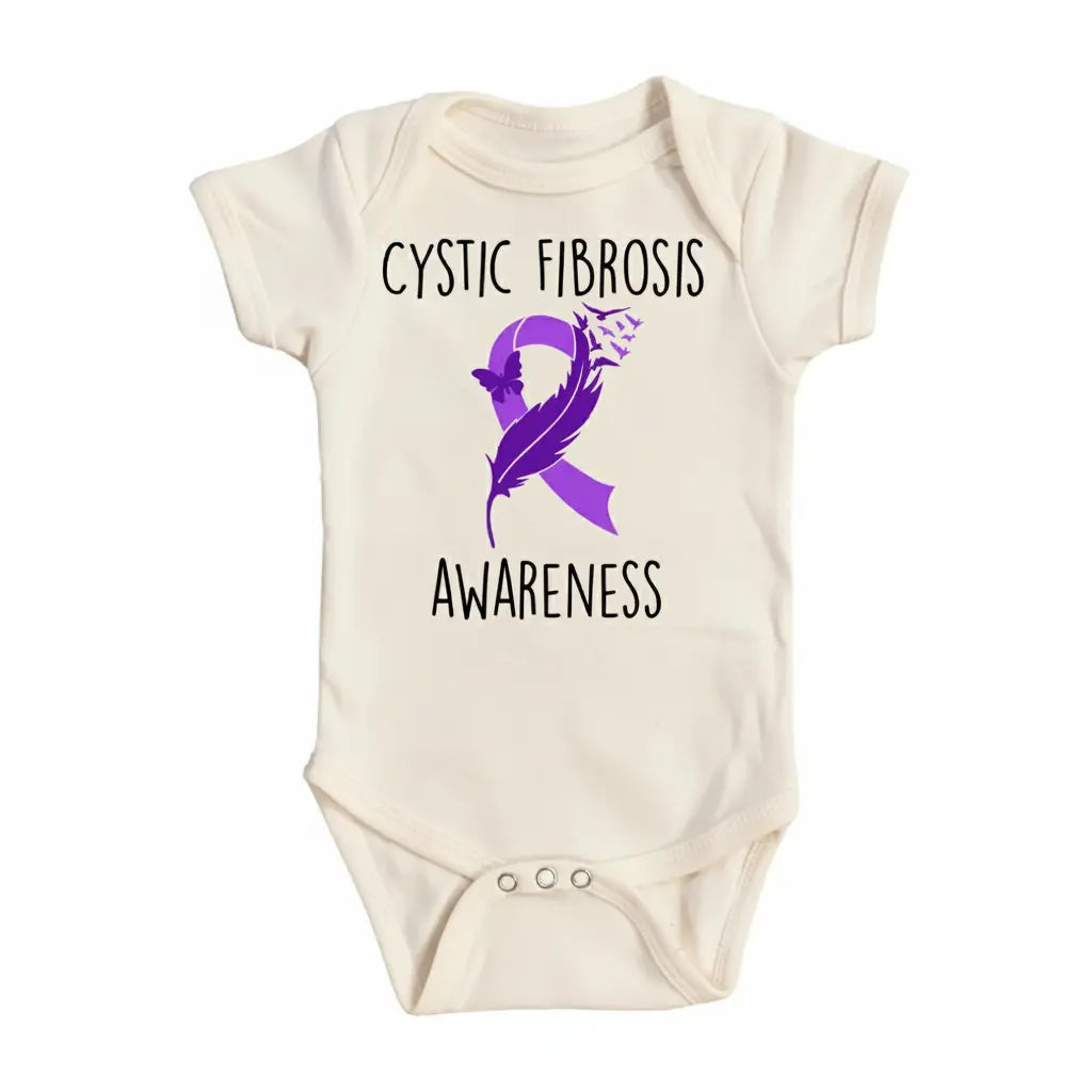Cystic Fibrosis - Baby Boy Girl Clothes Infant Bodysuit Funny Cute Newborn  Funny Cute Onesie® | North Fork Forager LLC