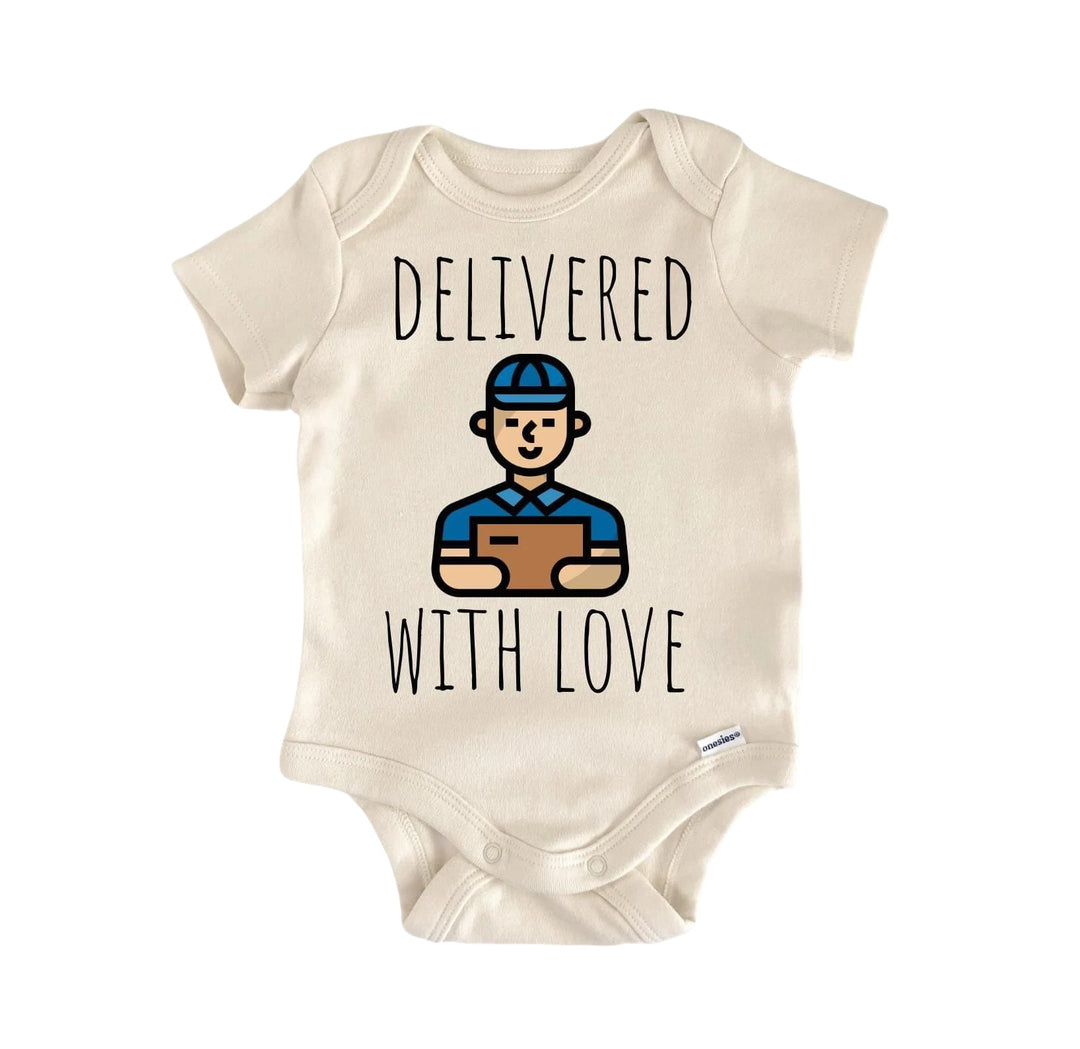 Delivery Man Mailman - Baby Boy Girl Clothes Infant Bodysuit Funny Cute  Funny Cute Onesie® | North Fork Forager LLC