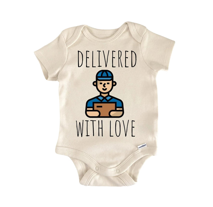 Delivery Man Mailman - Baby Boy Girl Clothes Infant Bodysuit Funny Cute  Funny Cute Onesie® | North Fork Forager LLC