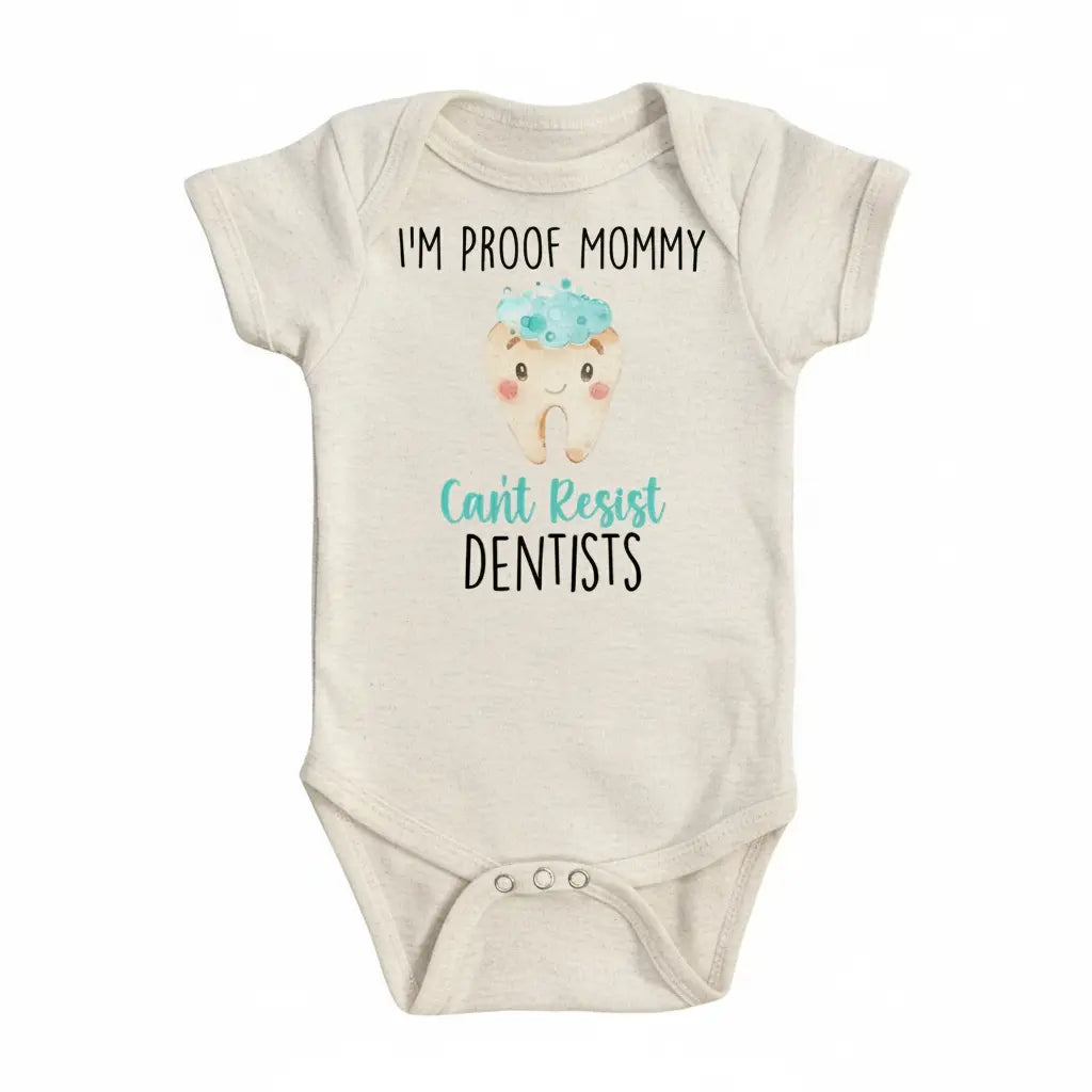 Dental - Baby Boy Girl Clothes Infant Bodysuit Funny Cute Newborn 6  Funny Cute Onesie® | North Fork Forager LLC