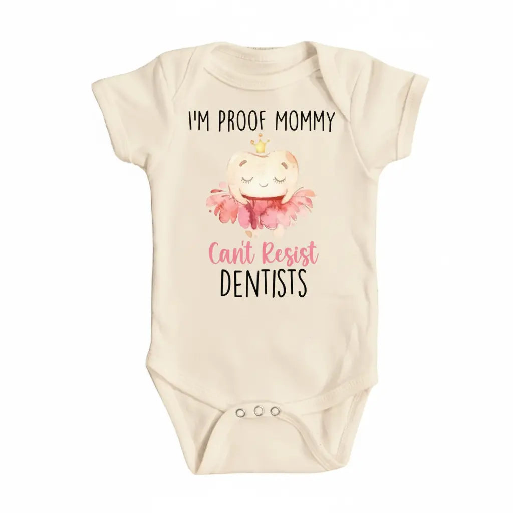 Dental - Baby Boy Girl Clothes Infant Bodysuit Funny Cute Newborn 5  Funny Cute Onesie® | North Fork Forager LLC