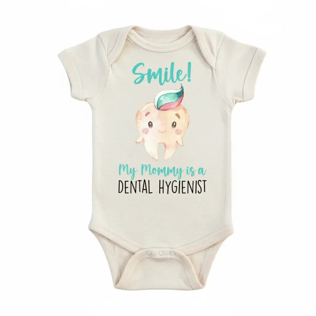 Dental - Baby Boy Girl Clothes Infant Bodysuit Funny Cute Newborn 19  Funny Cute Onesie® | North Fork Forager LLC