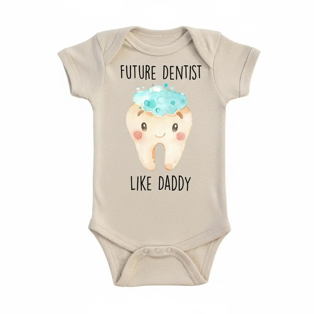 Dental - Baby Boy Girl Clothes Infant Bodysuit Funny Cute Newborn 9  Funny Cute Onesie® | North Fork Forager LLC