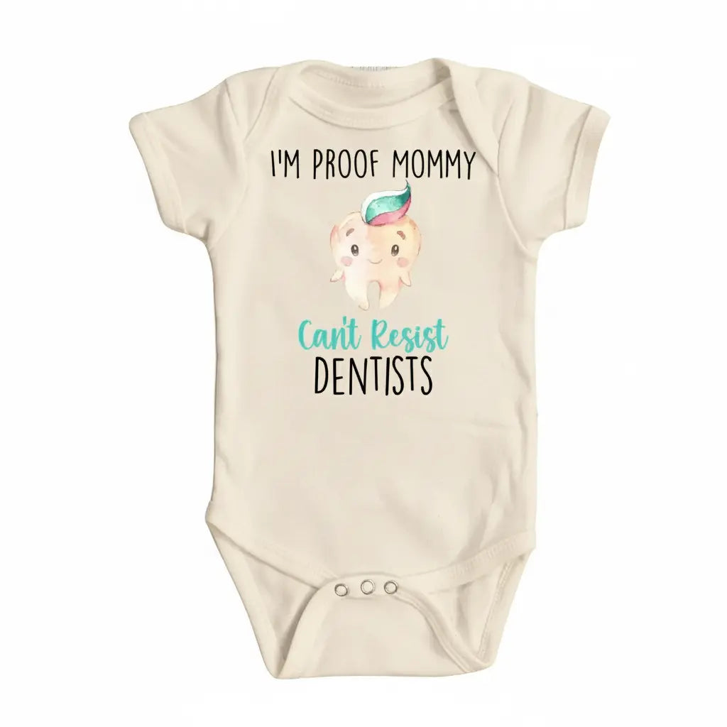 Dental - Baby Boy Girl Clothes Infant Bodysuit Funny Cute Newborn 10  Funny Cute Onesie® | North Fork Forager LLC