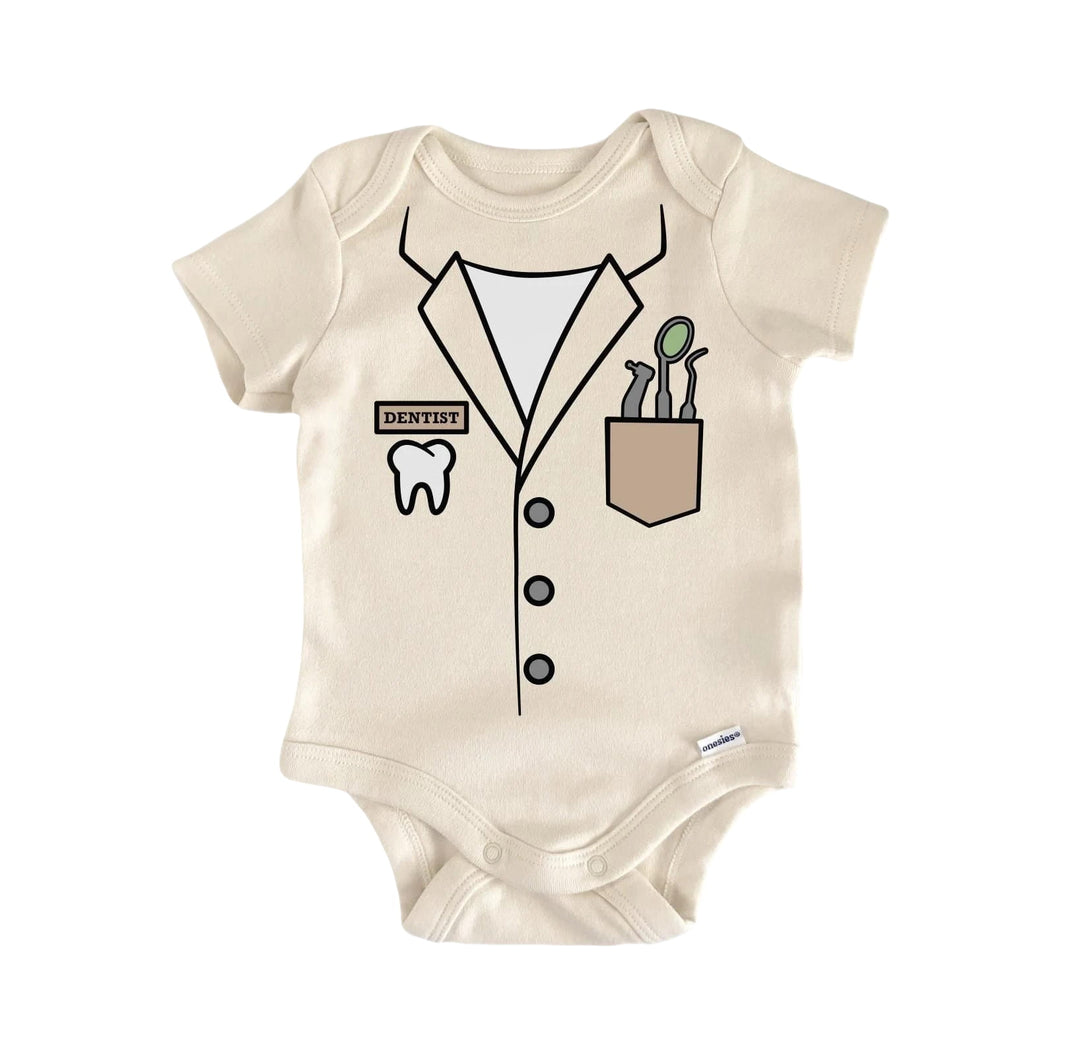 Dentist Dental Assistant - Baby Boy Girl Clothes Infant Onesie® Funny Cute Newborn GS1  Funny Cute Onesie® | North Fork Forager LLC