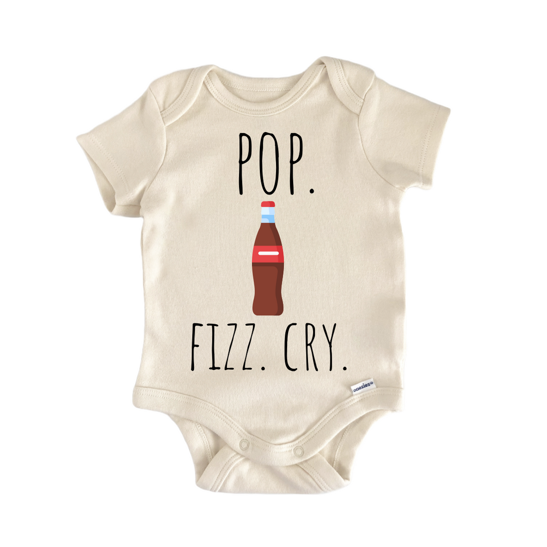 Diet Soda Pop - Baby Bodysuit  Funny Cute Onesie® | North Fork Forager LLC