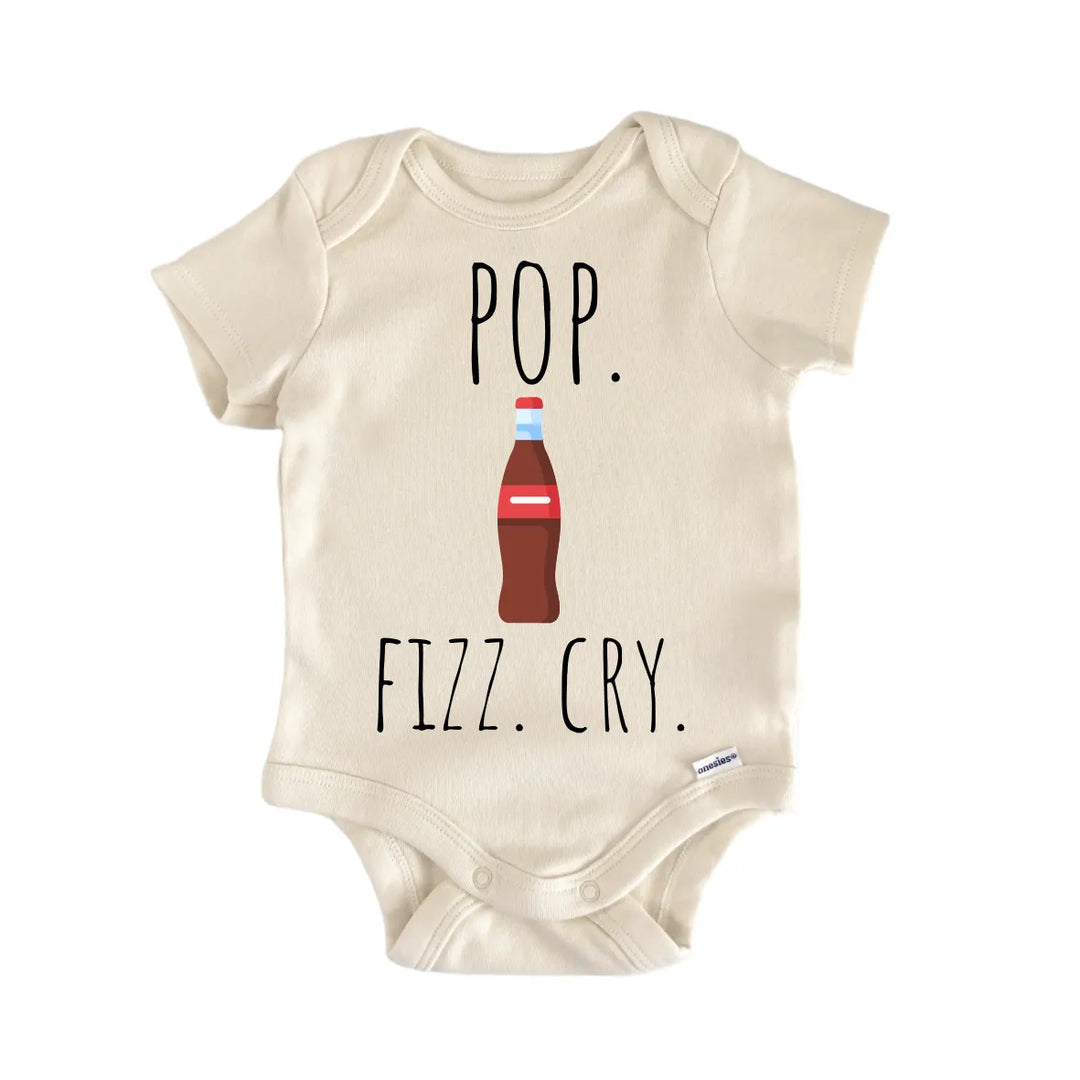 Diet Soda Pop - Baby Bodysuit  Funny Cute Onesie® | North Fork Forager LLC