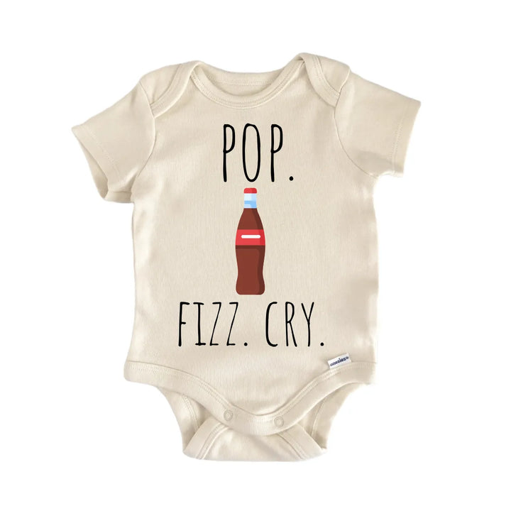 Diet Soda Pop - Baby Bodysuit  Funny Cute Onesie® | North Fork Forager LLC