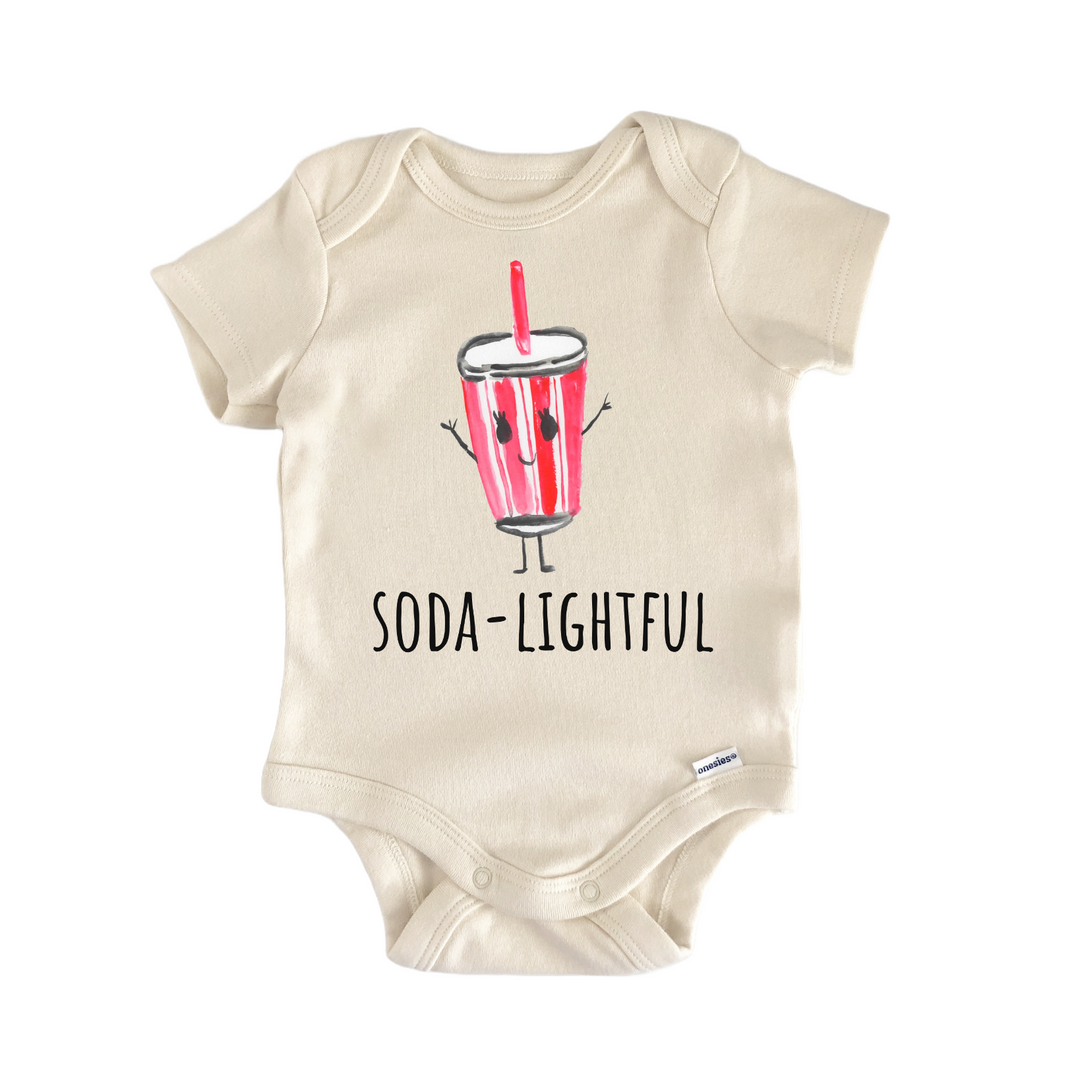Diet Soda Pop Soft Drink Beverage Baby Gift Baby Bodysuit