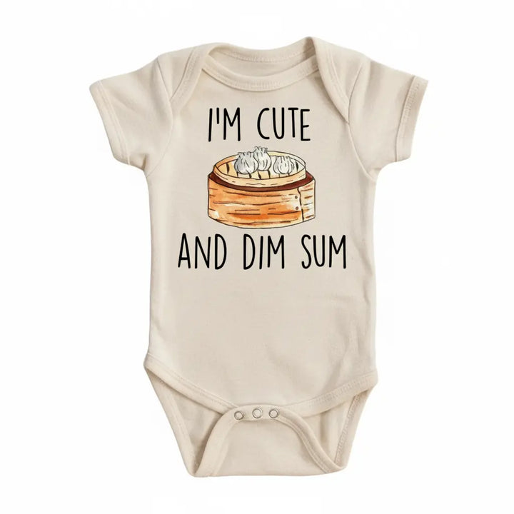 Dim Sum - Baby Boy Girl Clothes Infant Onesie® Funny Cute Newborn GS1  Funny Cute Onesie® | North Fork Forager LLC