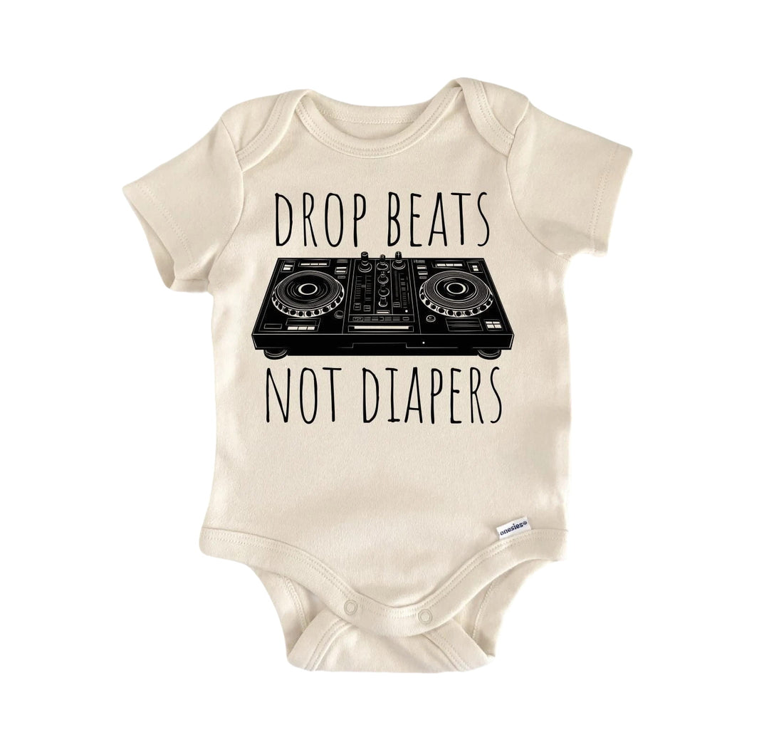 Dj Disc Jockey - Baby Boy Girl Clothes Infant Bodysuit Funny Cute Newborn  Funny Cute Onesie® | North Fork Forager LLC