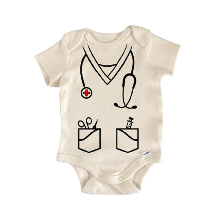Doctor Dr Nurse - Baby Boy Girl Clothes Infant Onesie® Funny Cute Newborn GS1  Funny Cute Onesie® | North Fork Forager LLC