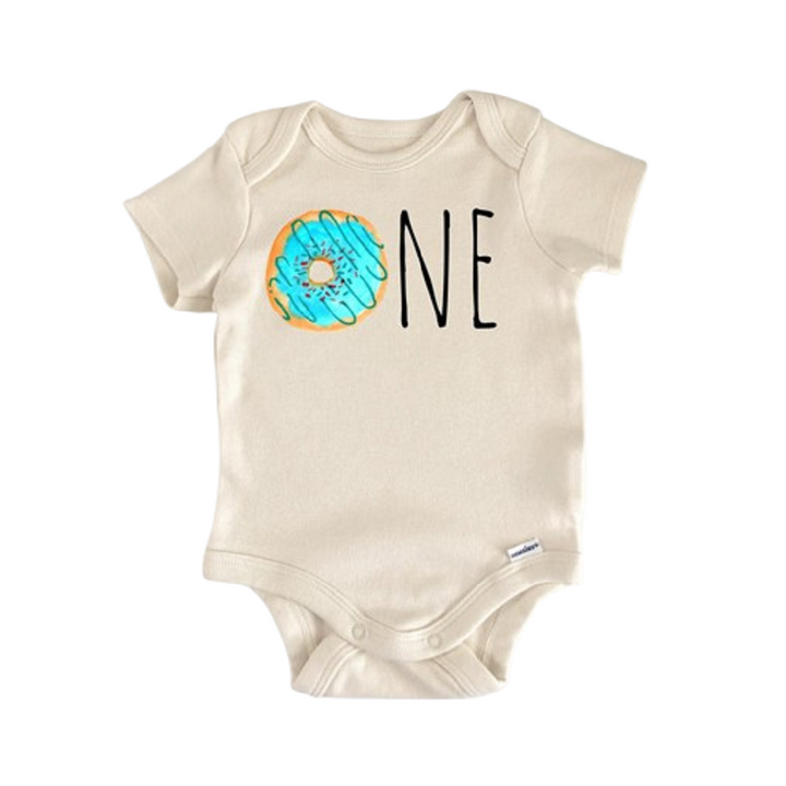 Donut 1st Birthday One - Baby Boy Girl Clothes Infant Onesie® Funny Cute GS1  Funny Cute Onesie® | North Fork Forager LLC