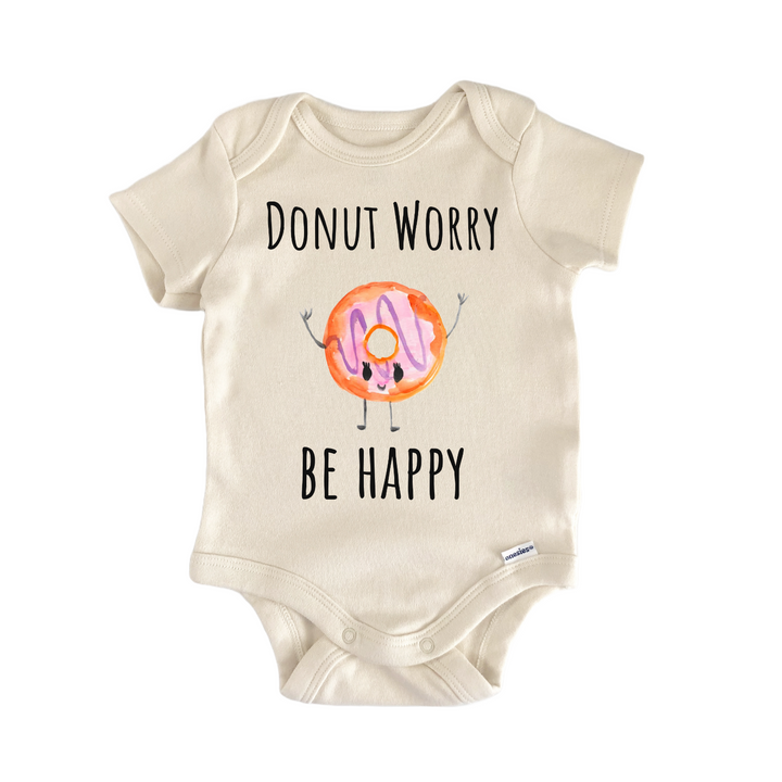 Donut Worry Be Happy Infant Gift Baby Onesie®