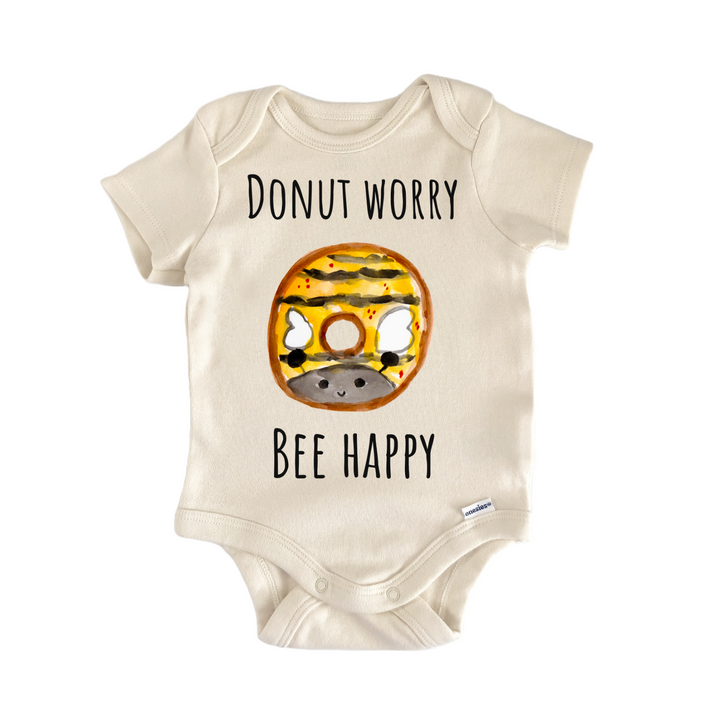 Donut Worry Bee Happy Baby Gift Baby Onesie®
