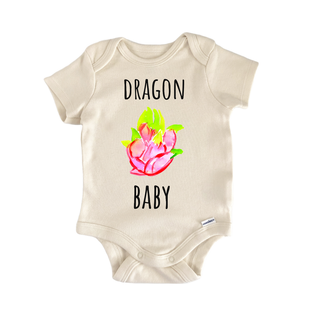Dragon Dragonfruit Mexican Fruit Baby Gift Baby Bodysuit