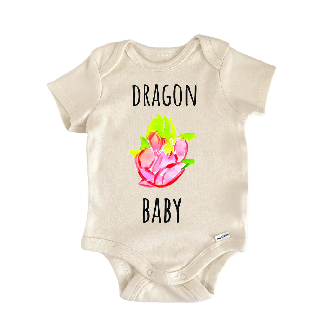 Dragon Dragonfruit Mexican Fruit Baby Gift Baby Bodysuit
