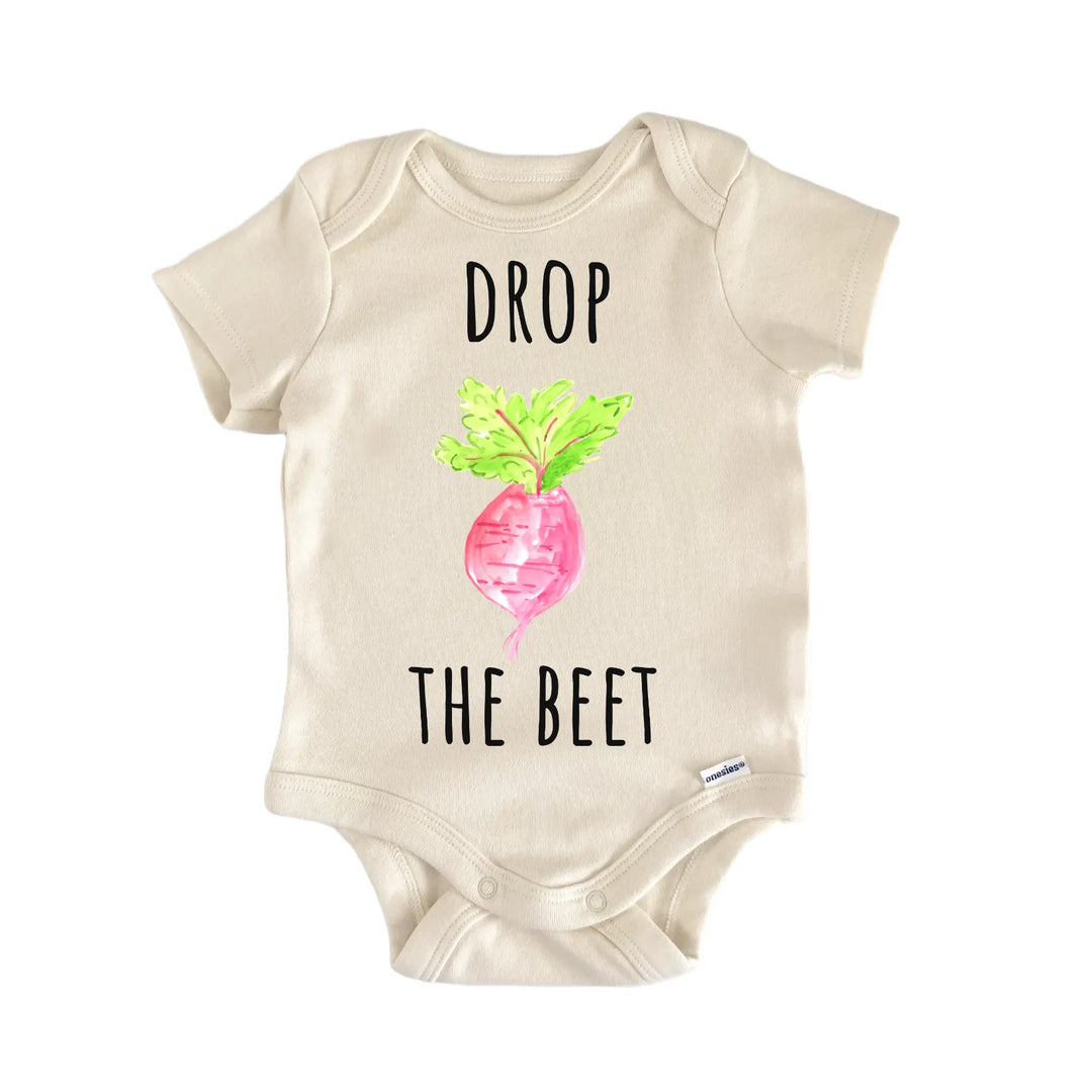 Drop The Beet Turnip Vegetable Foodie Baby Gift Baby Bodysuit