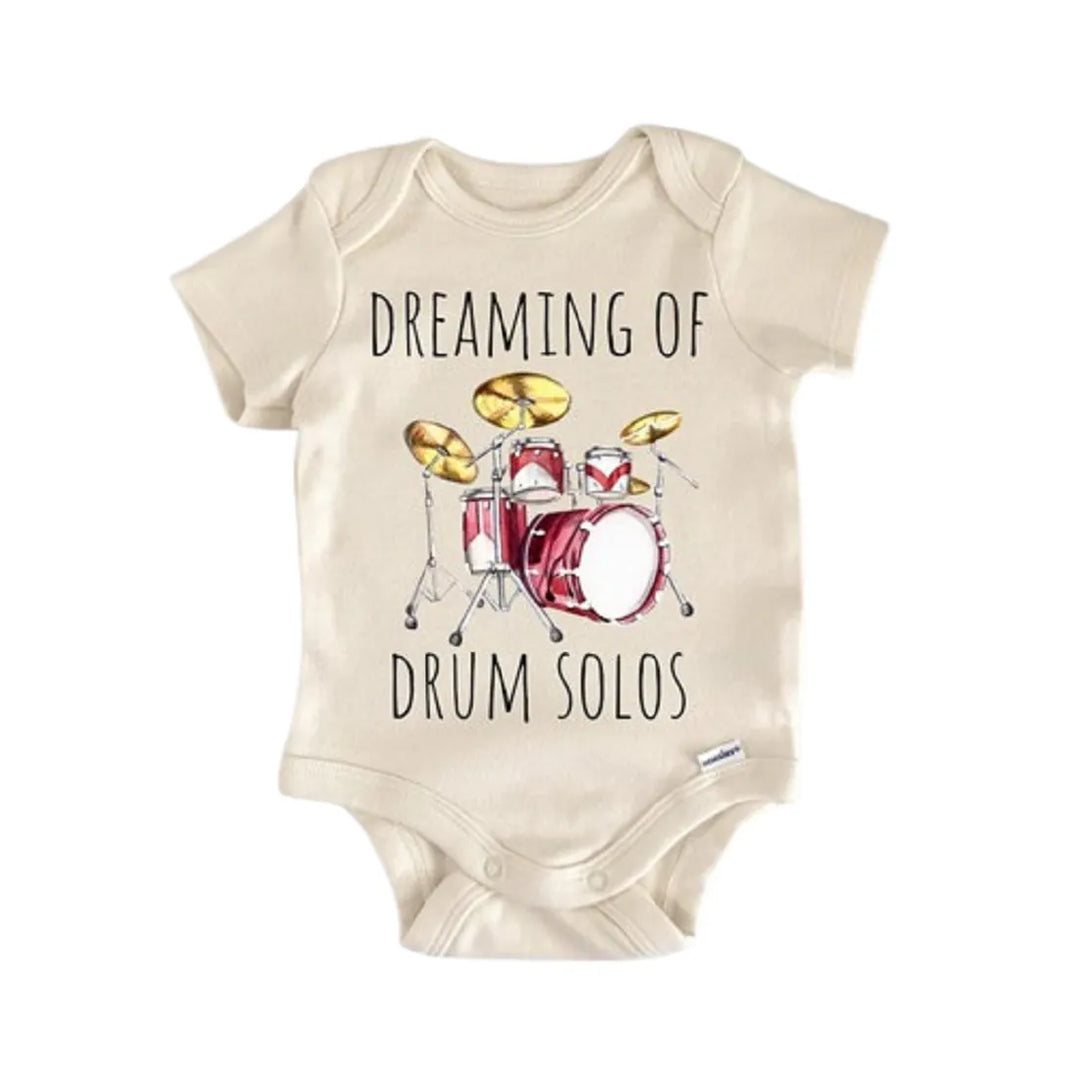 Drummer Drums Musician - Baby Boy Girl Clothes Infant Onesie® Funny GS1  Funny Cute Onesie® | North Fork Forager LLC