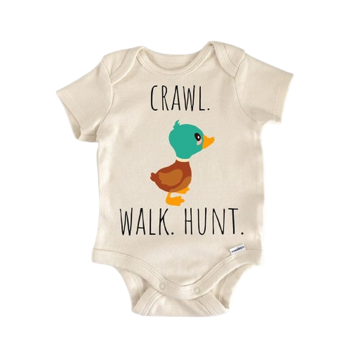 Duck Hunting Hunter  - Baby Boy Girl Clothes Infant Bodysuit Funny Cute Newborn  Funny Cute Onesie® | North Fork Forager LLC