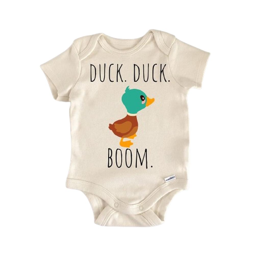 Duck Hunting Hunter - Baby Boy Girl Clothes Infant Bodysuit Funny Cute Newborn  Funny Cute Onesie® | North Fork Forager LLC