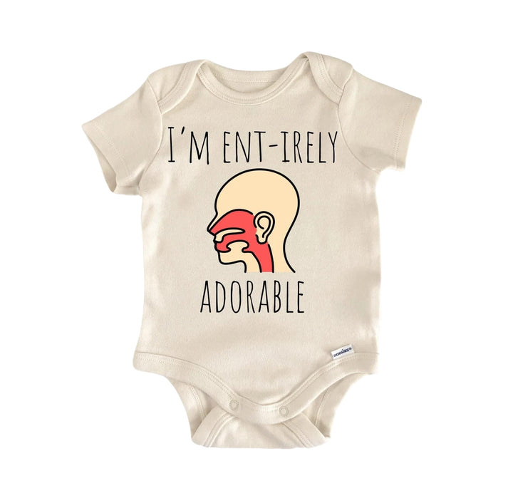 Ears Nose Throat Dr Ent Doctor  - Baby Boy Girl Clothes Infant Onesie® Funny Cute GS1  Funny Cute Onesie® | North Fork Forager LLC