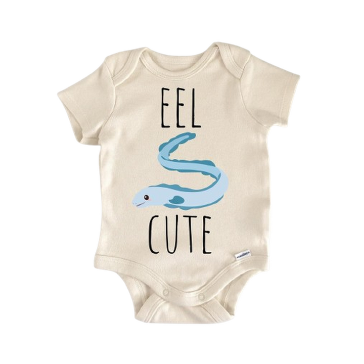 Eel Sea Fish Ocean - Baby Boy Girl Clothes Infant Bodysuit Funny Cute Newborn  Funny Cute Onesie® | North Fork Forager LLC