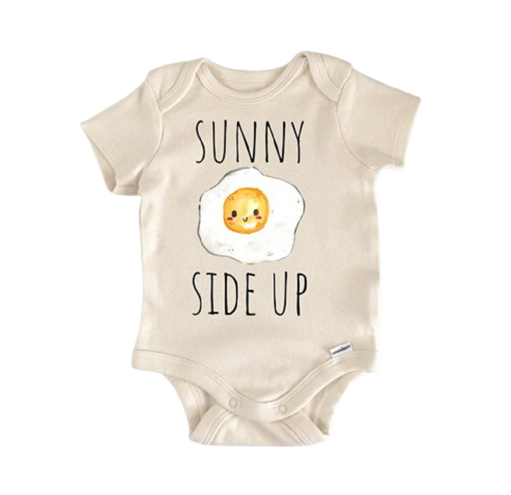 Egg Breakfast Brunch Eggs - Baby Boy Girl Clothes Infant Bodysuit Funny Cute Newborn  Funny Cute Onesie® | North Fork Forager LLC