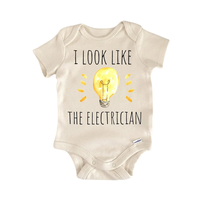 Electrician Lineman - Baby Boy Girl Clothes Infant Bodysuit Funny Cute Newborn  Funny Cute Onesie® | North Fork Forager LLC