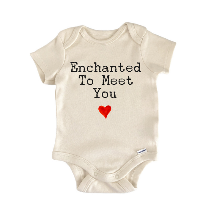 Enchanted Meet Pop Music Country - Baby Bodysuit  Funny Cute Onesie® | North Fork Forager LLC