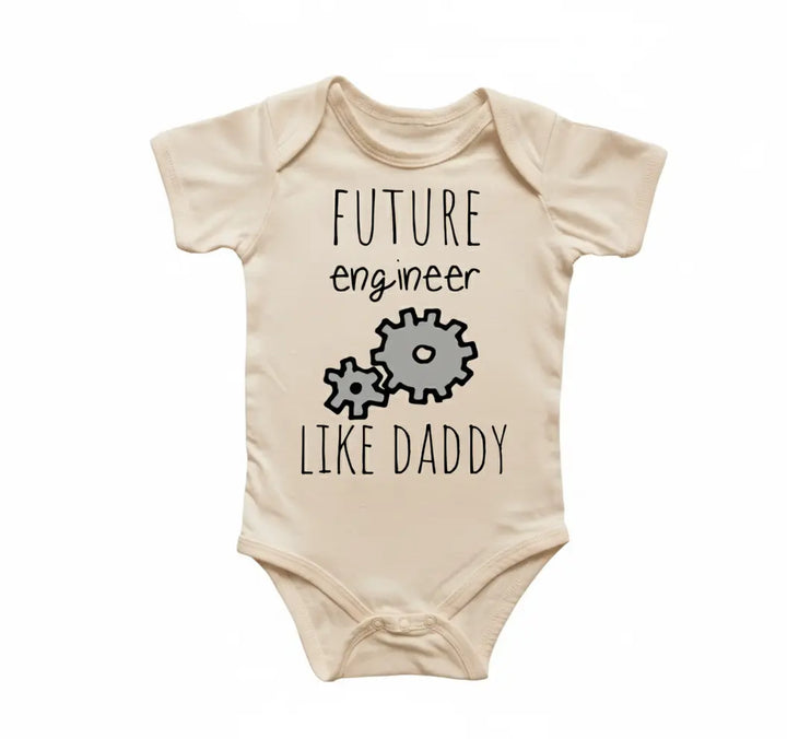 Engineer - Baby Boy Girl Clothes Infant Onesie® Funny Cute Newborn 2 GS1  Funny Cute Onesie® | North Fork Forager LLC