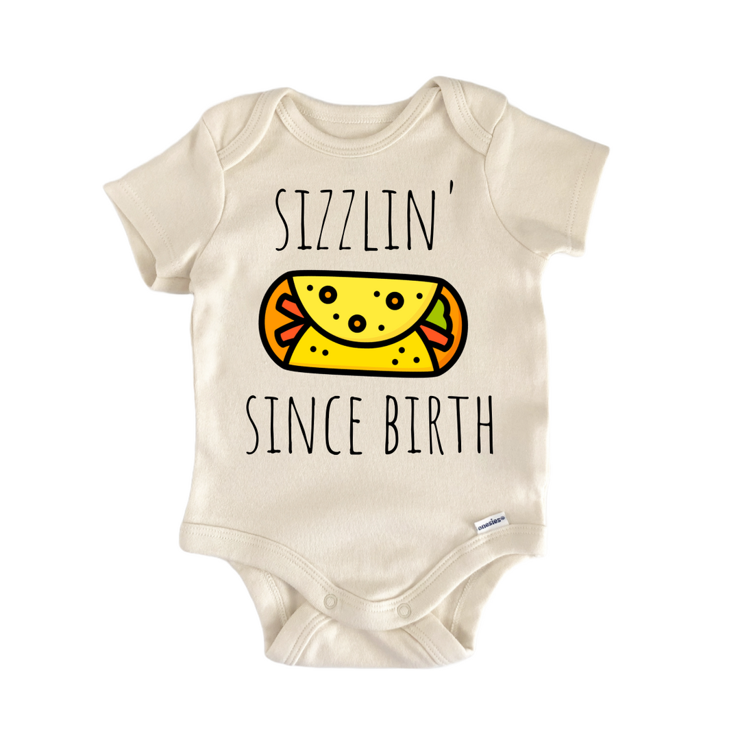 Fajita Mexican Food - Baby Bodysuit  Funny Cute Onesie® | North Fork Forager LLC