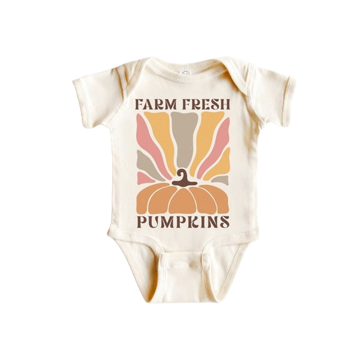 Fall Pumpkin - Baby Boy Girl Clothes Infant Bodysuit Funny Cute Newborn  Funny Cute Onesie® | North Fork Forager LLC