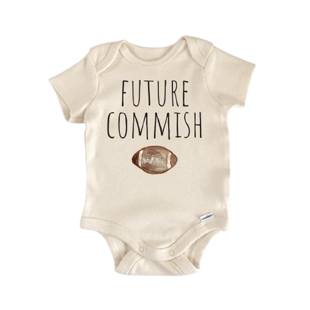 Fantasy Football Commissioner - Baby Boy Girl Clothes Infant Bodysuit Funny Cute Newborn  Funny Cute Onesie® | North Fork Forager LLC