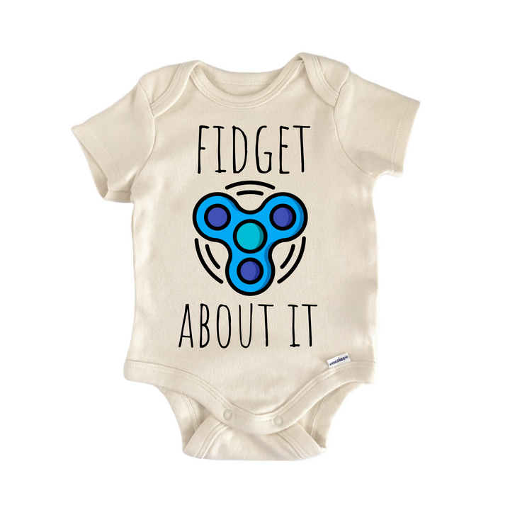 Fidget Spinner - Baby Bodysuit  Funny Cute Onesie® | North Fork Forager LLC