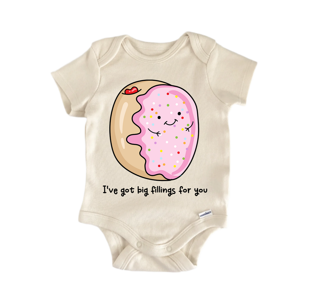 Filling Best Friends Bff Bestie Valentine's Day -  Baby Boy Girl Clothes Bodysuit  Funny Cute Onesie® | North Fork Forager LLC