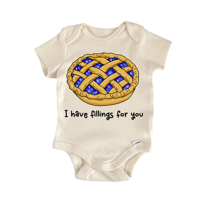 Fillings Best Friends Bff Bestie Valentine's Day -  Baby Boy Girl Bodysuit  Funny Cute Onesie® | North Fork Forager LLC
