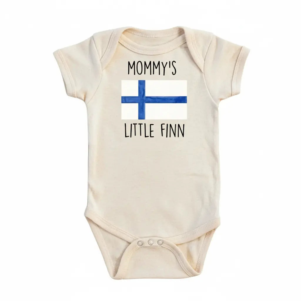 Finland Finn - Baby Boy Girl Clothes Infant Bodysuit Funny Cute Newborn  Funny Cute Onesie® | North Fork Forager LLC