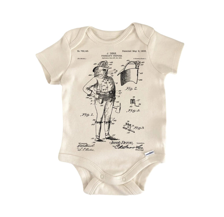 Firefighter Fireman - Baby Boy Girl Clothes Infant Bodysuit Funny Cute Newborn  Funny Cute Onesie® | North Fork Forager LLC