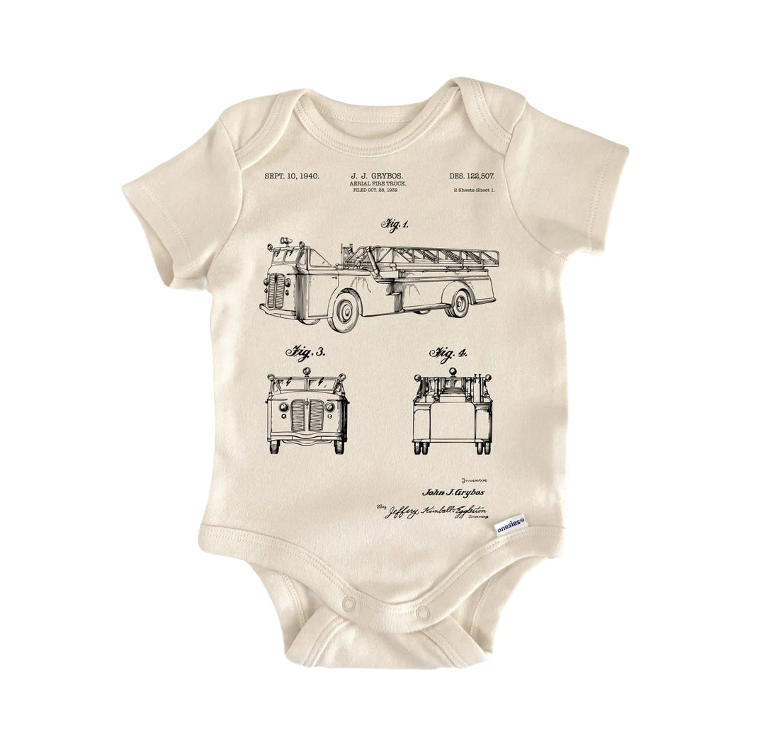 Firefighter Fireman - Baby Boy Girl Clothes Infant Bodysuit Funny Cute Newborn  Funny Cute Onesie® | North Fork Forager LLC
