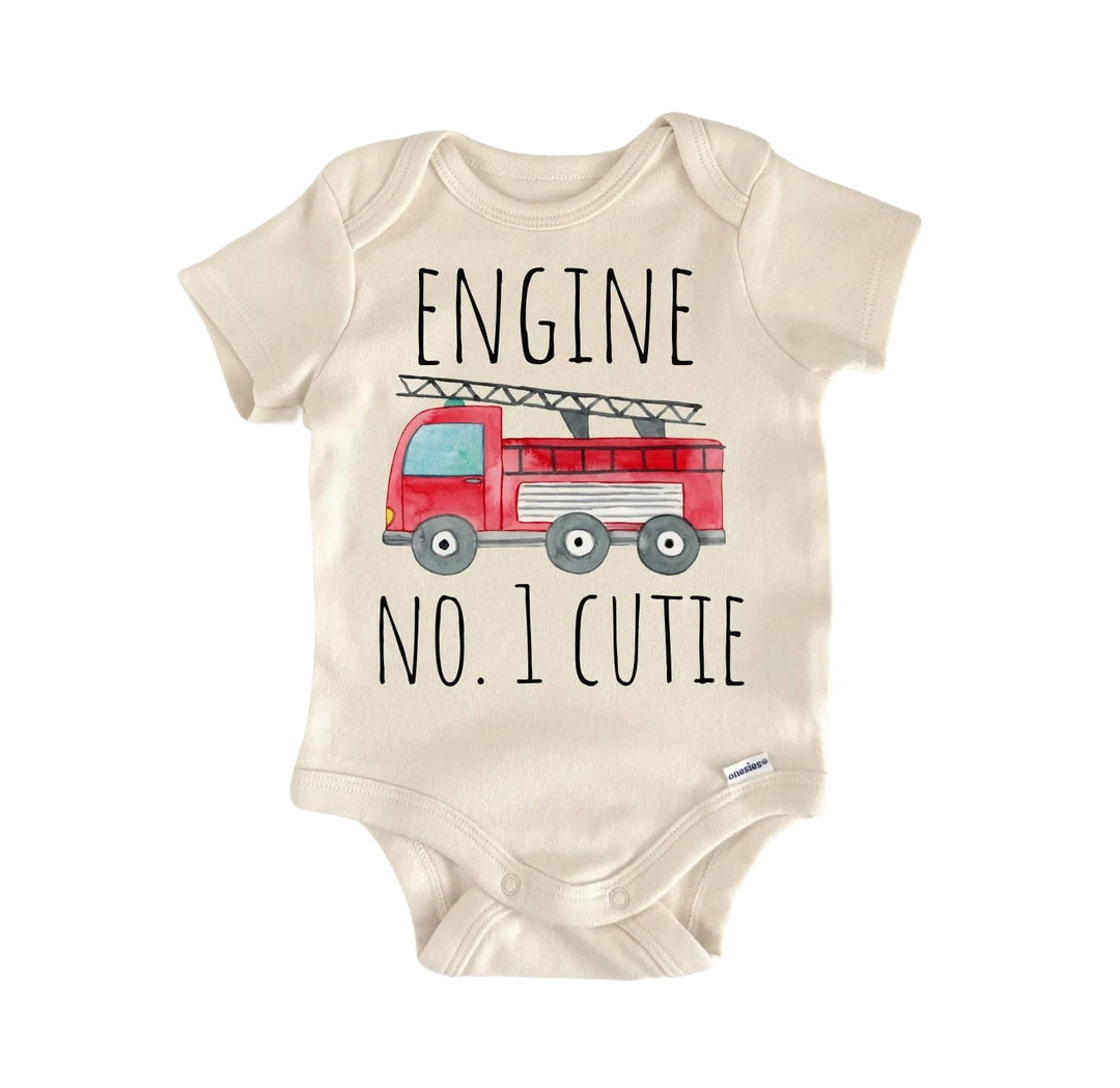 Firefighter Fireman - Baby Boy Girl Clothes Infant Bodysuit Funny Cute Newborn  Funny Cute Onesie® | North Fork Forager LLC