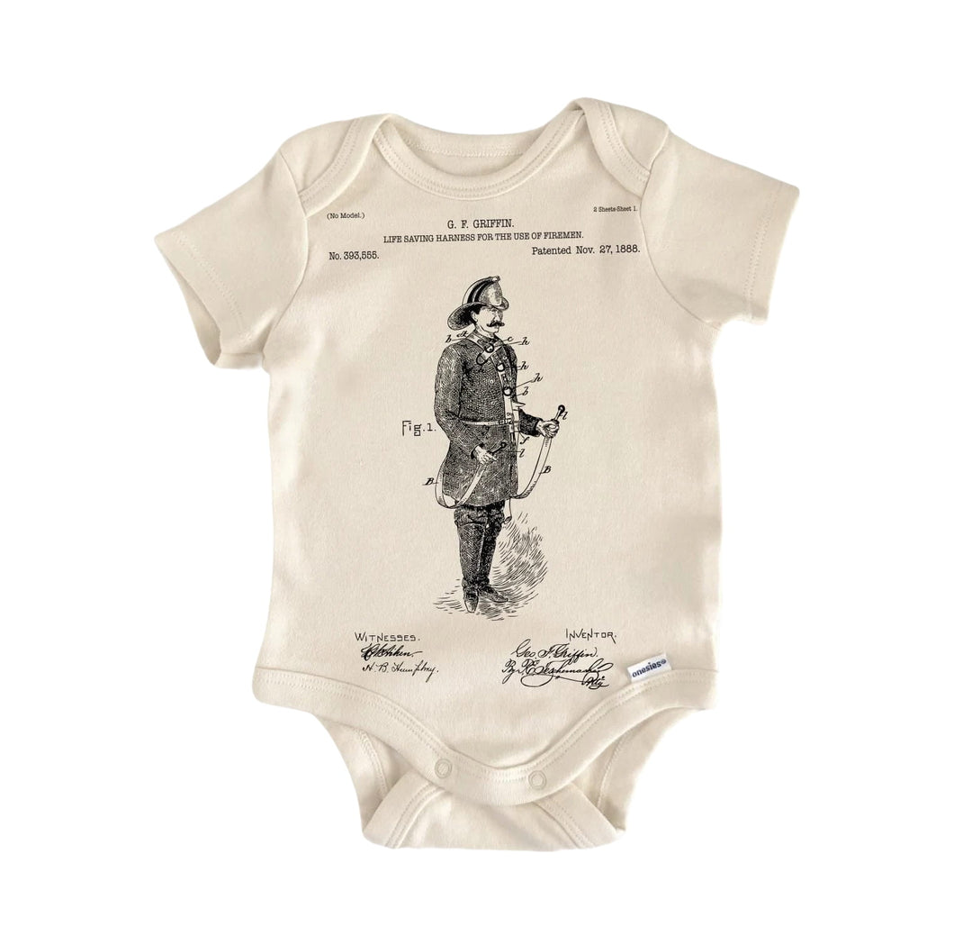 Firefighter Fireman - Baby Boy Girl Clothes Infant Bodysuit Funny Cute Newborn  Funny Cute Onesie® | North Fork Forager LLC