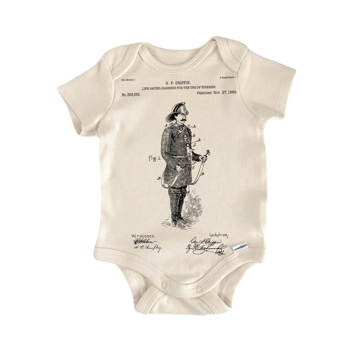 Firefighter Fireman - Baby Boy Girl Clothes Infant Bodysuit Funny Cute Newborn  Funny Cute Onesie® | North Fork Forager LLC