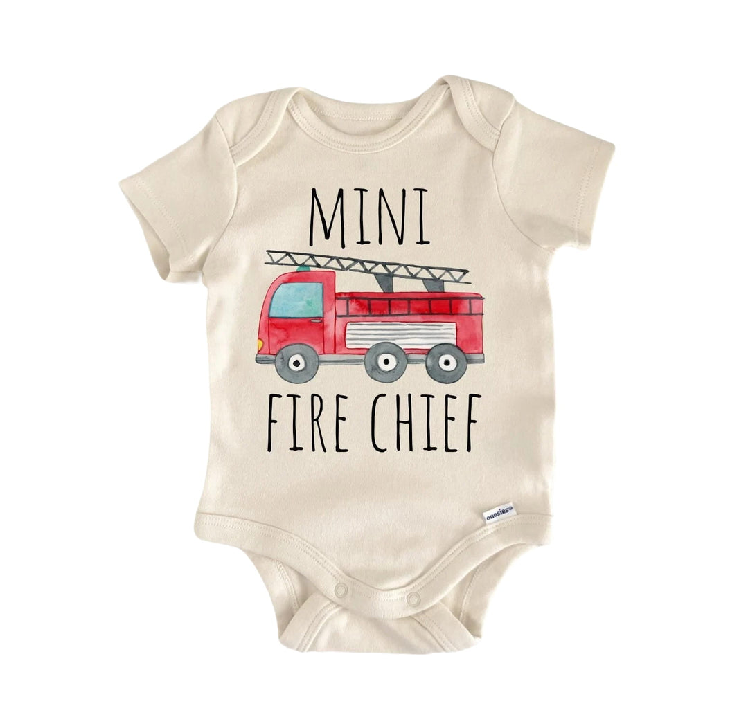 Firefighter Fireman - Baby Boy Girl Clothes Infant Bodysuit Funny Cute Newborn  Funny Cute Onesie® | North Fork Forager LLC