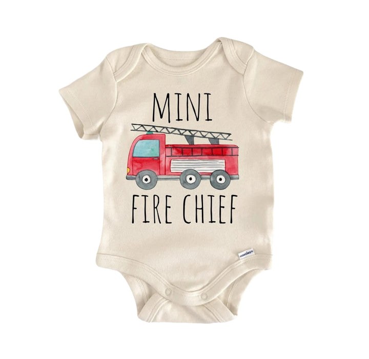 Firefighter Fireman - Baby Boy Girl Clothes Infant Bodysuit Funny Cute Newborn  Funny Cute Onesie® | North Fork Forager LLC