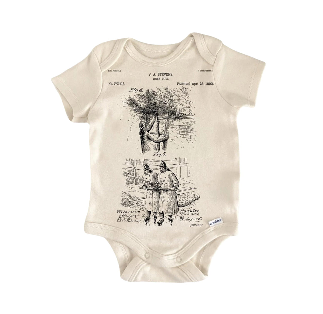 Firefighter Fireman - Baby Boy Girl Clothes Infant Bodysuit Funny Cute Newborn  Funny Cute Onesie® | North Fork Forager LLC