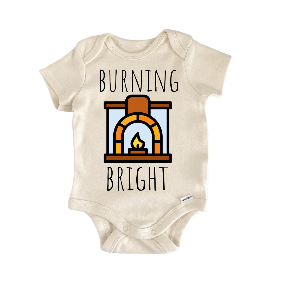 Fireplace Mason Masonry - Baby Bodysuit  Funny Cute Onesie® | North Fork Forager LLC