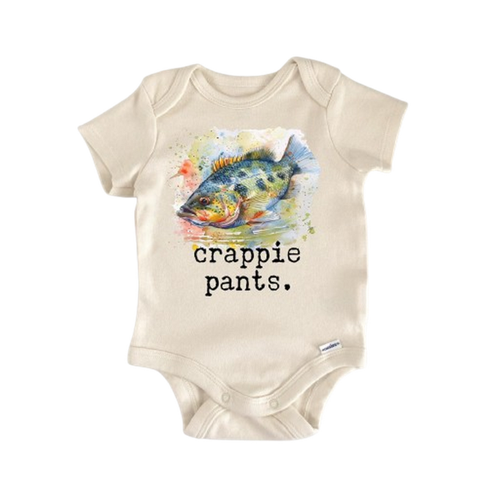 Fishing Crappie - Baby Boy Girl Clothes Infant Bodysuit Funny Cute Newborn  Funny Cute Onesie® | North Fork Forager LLC