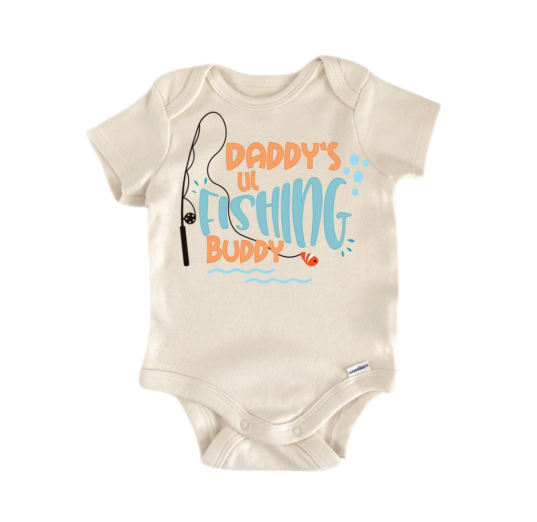 Fishing Buddy - Baby Boy Girl Clothes Infant Bodysuit Funny Cute Newborn  Funny Cute Onesie® | North Fork Forager LLC